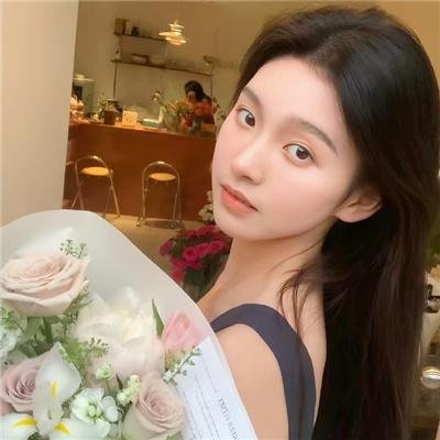前程似锦的年轻女人